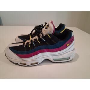 Nike Air Max 95 Cactus Flower White Speed Yellow DC1862-100 Men's Size 9.5